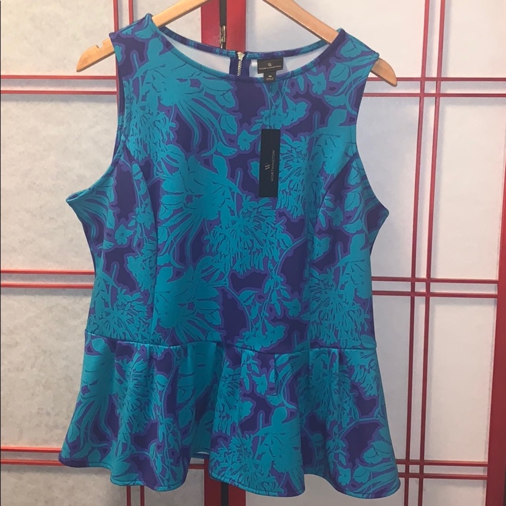 Peplum blouse